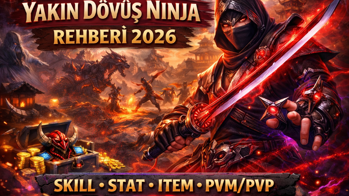 Metin2 Yakın Dövüş Ninja Rehberi 2026: Skill Sırası, Stat Dağılımı, İtem–Efsun Dizimi ve En İyi PVM/PVP Build