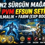 Metin2 Sürgün Mağarası Efsunları 2026: Kasılmalık En İyi PVM Efsun Seti (EXP + Farm)
