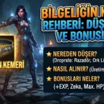 Metin2 Bilgeliğin Kemeri Nereden Düşer, Nasıl Alınır, Bonusları Neler?