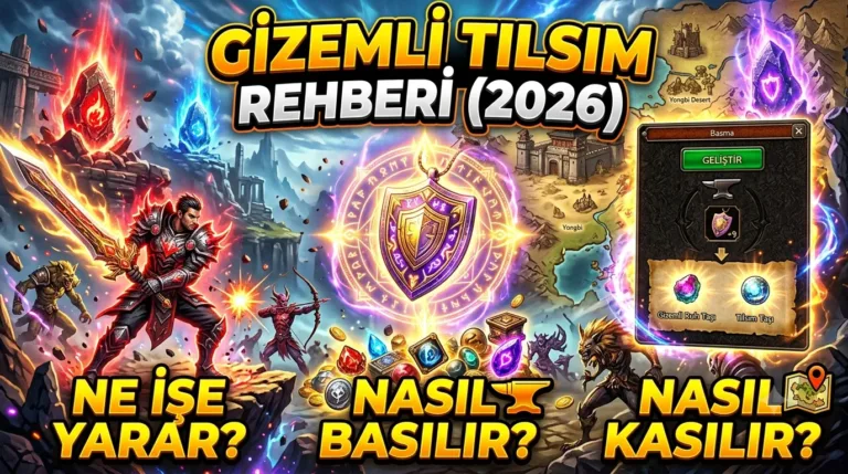 Metin2 Gizemli Tılsım Rehberi (2026): Ne İşe Yarar, Nasıl Basılır, Nasıl Kasılır?