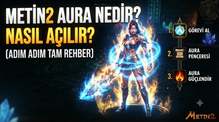 Metin2 Aura Nedir? Nasıl Açılır? (Adım Adım Tam Rehber)
