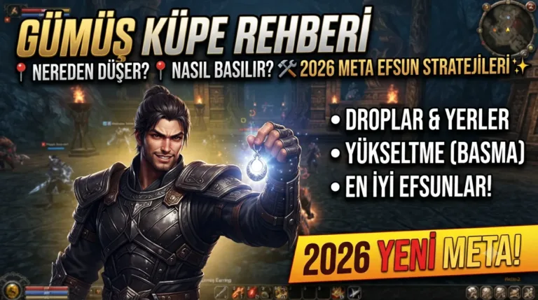 Metin2 Gümüş Küpe Rehberi: Nereden Düşer, Nasıl Basılır ve 2026 Meta Efsun Stratejileri