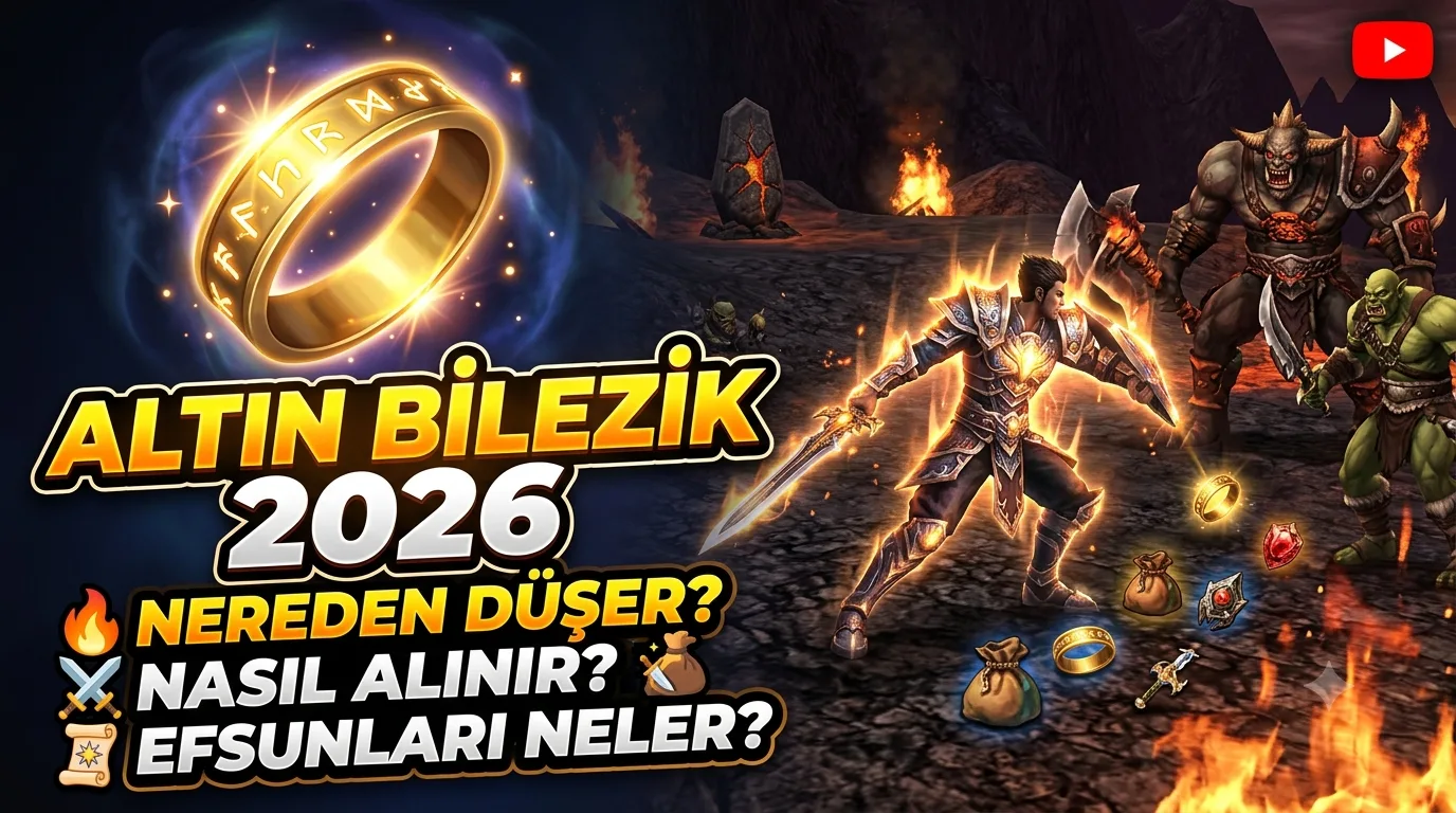 Metin2 Altın Bilezik 2026: Nereden Düşer, Nasıl Alınır, Efsunları Neler?