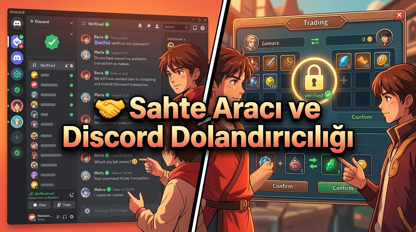 Metin2 Discord Aracı Dolandırıcılığı Engelleme Yöntemleri