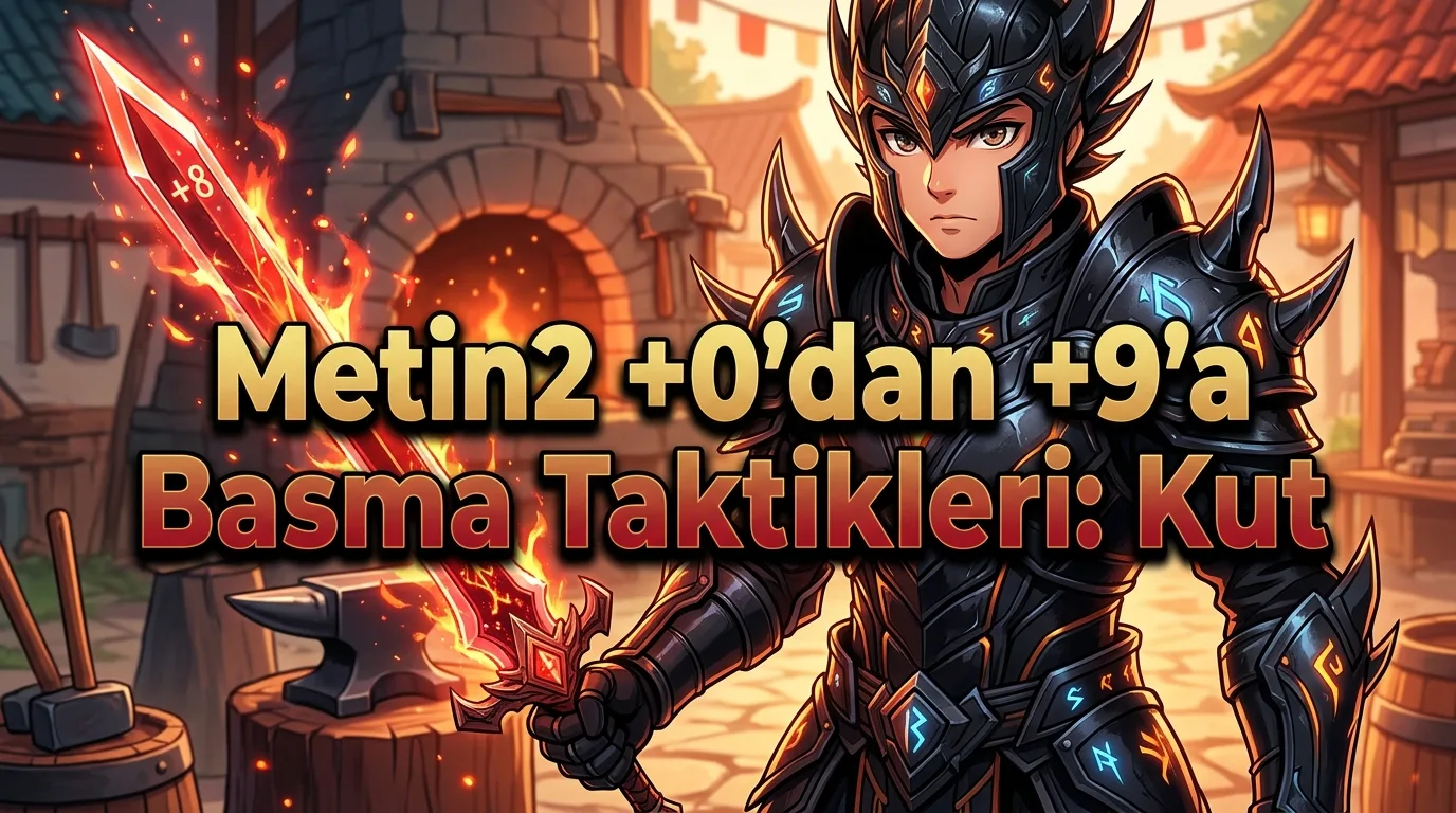 Metin2 dünyasında bir efsane olmak ile demircinin gazabına uğramak arasındaki o ince çizgiyi yok ediyoruz